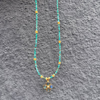 Lucky Turquoise du Pérou & Labradorite