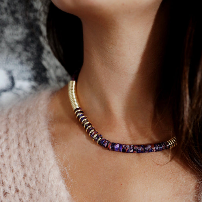 Nairobi Big Jaspe Impérial Violet