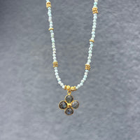 Lucky Larimar & Labradorite