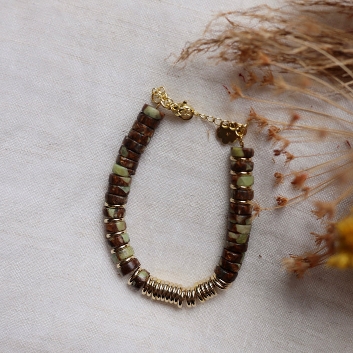 Nairobi Medium Serpentine Kaki