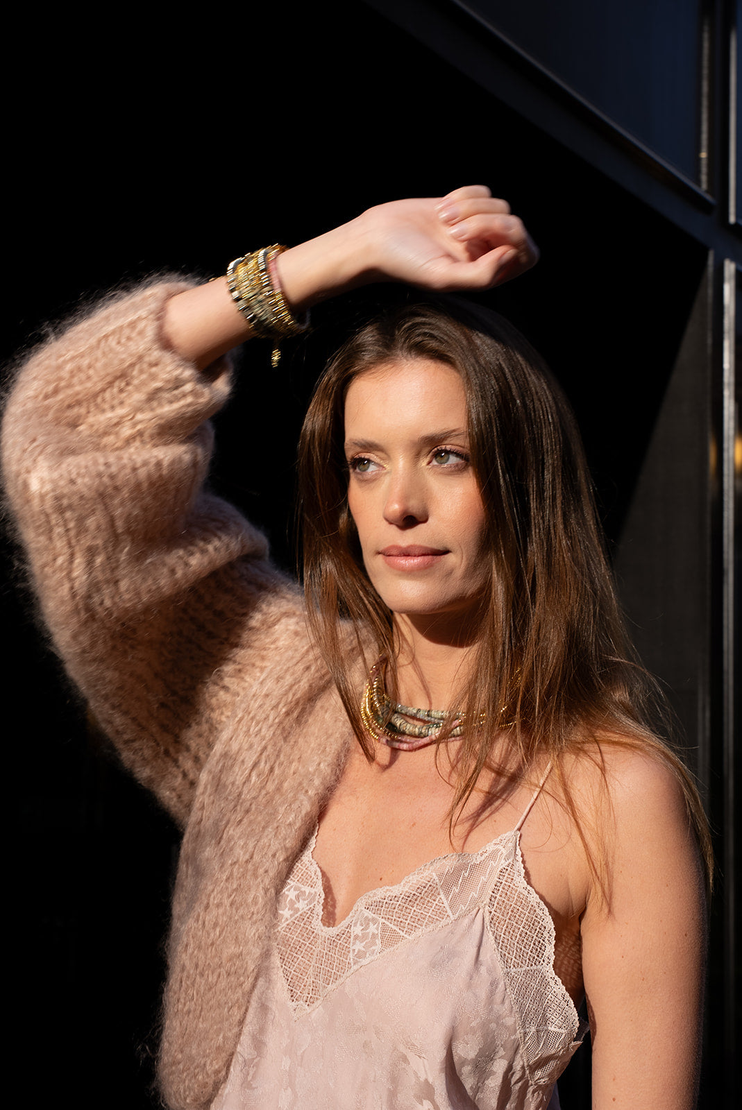 Nairobi Big Pyrite / Gris Beige