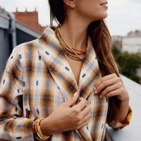 Nairobi Fin Grenat Ocre