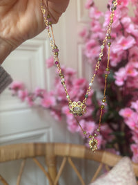 Collier Tourmaline multicolore