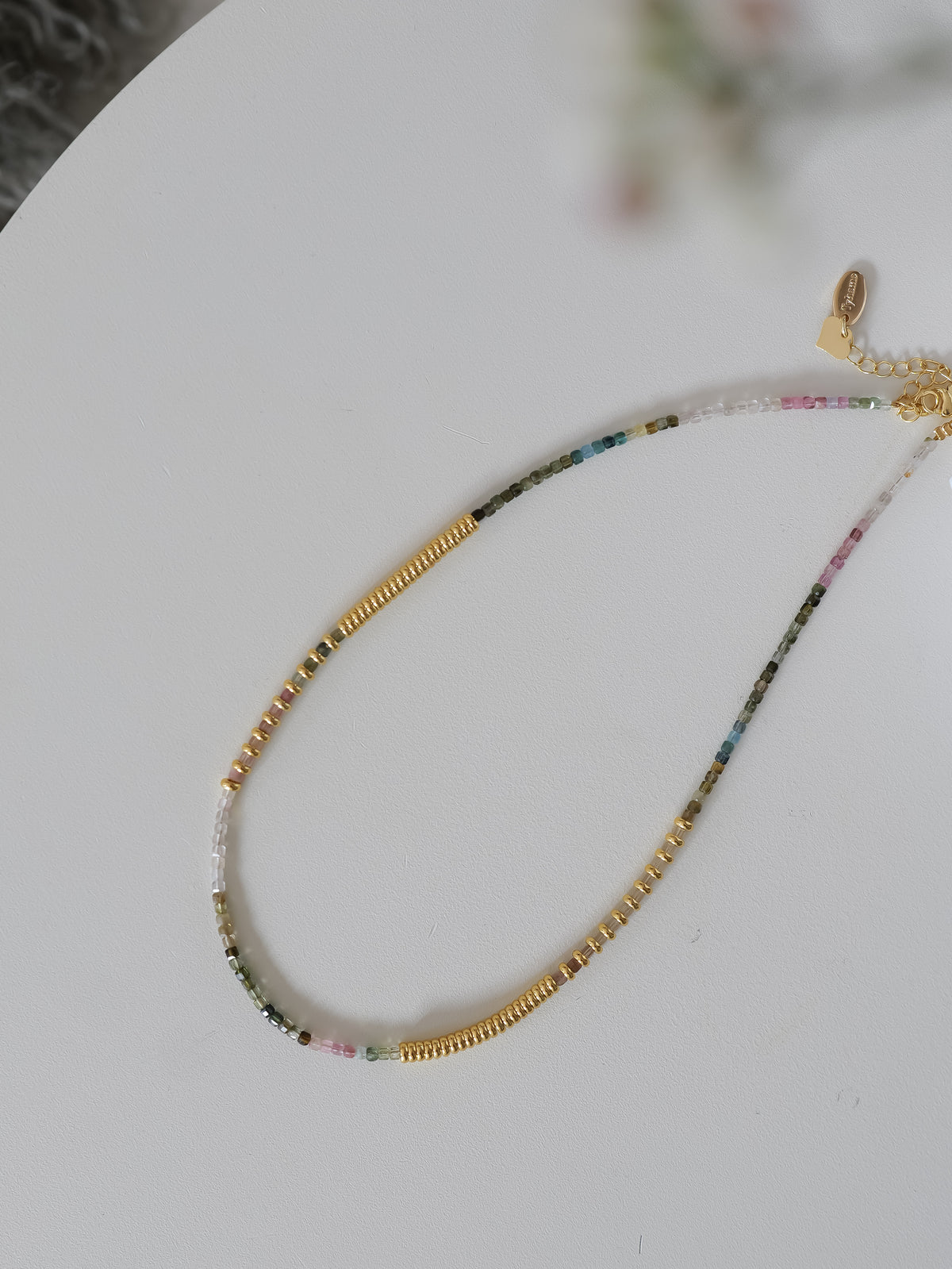 NEW ! Nairobi Fin Tourmaline Indienne - Multicolore