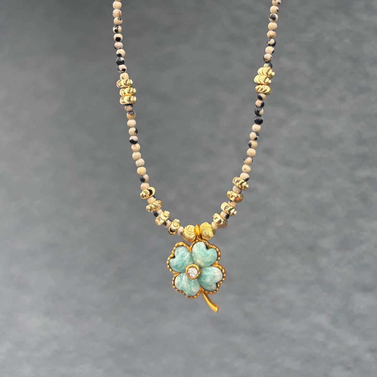 Lucky Jaspe Dalmatien & Amazonite