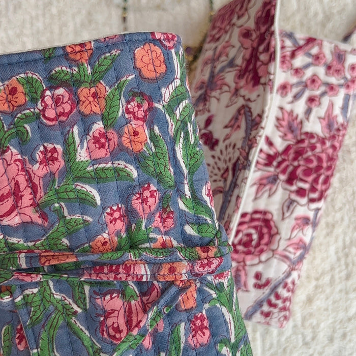 Pochette bijoux de voyage multicolore