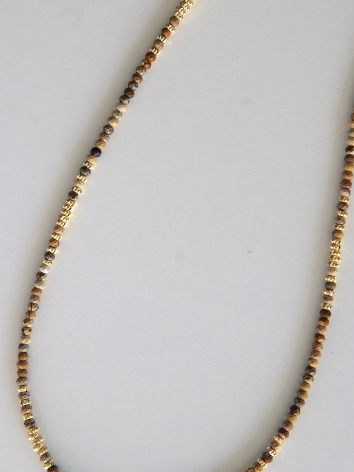 NEW ! Nairobi Long Jaspe Paysage - Paille