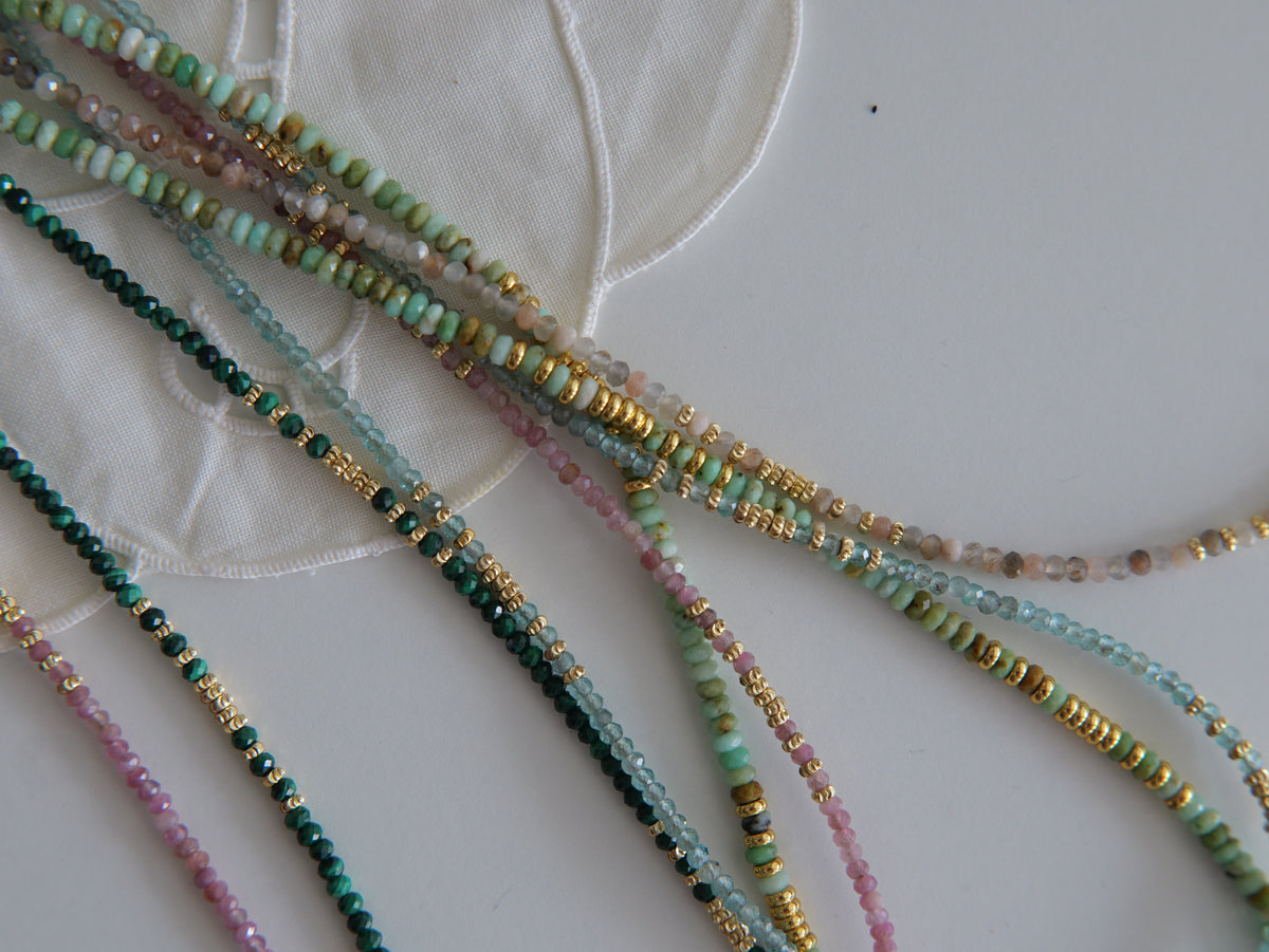 NEW ! Nairobi Long Malachite - Courgette