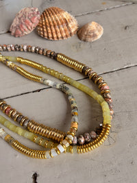 Nairobi Médium Agate Jaune - Pastis