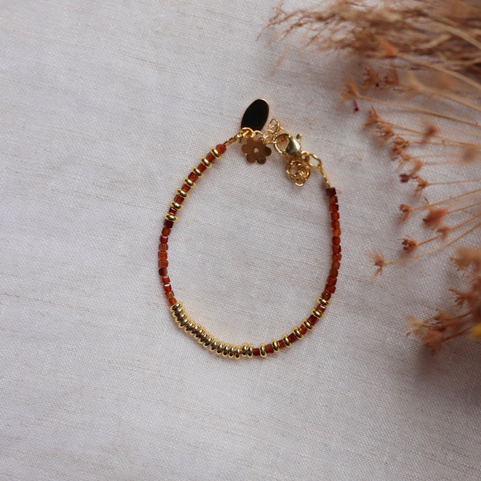 Nairobi Fin Grenat Ocre