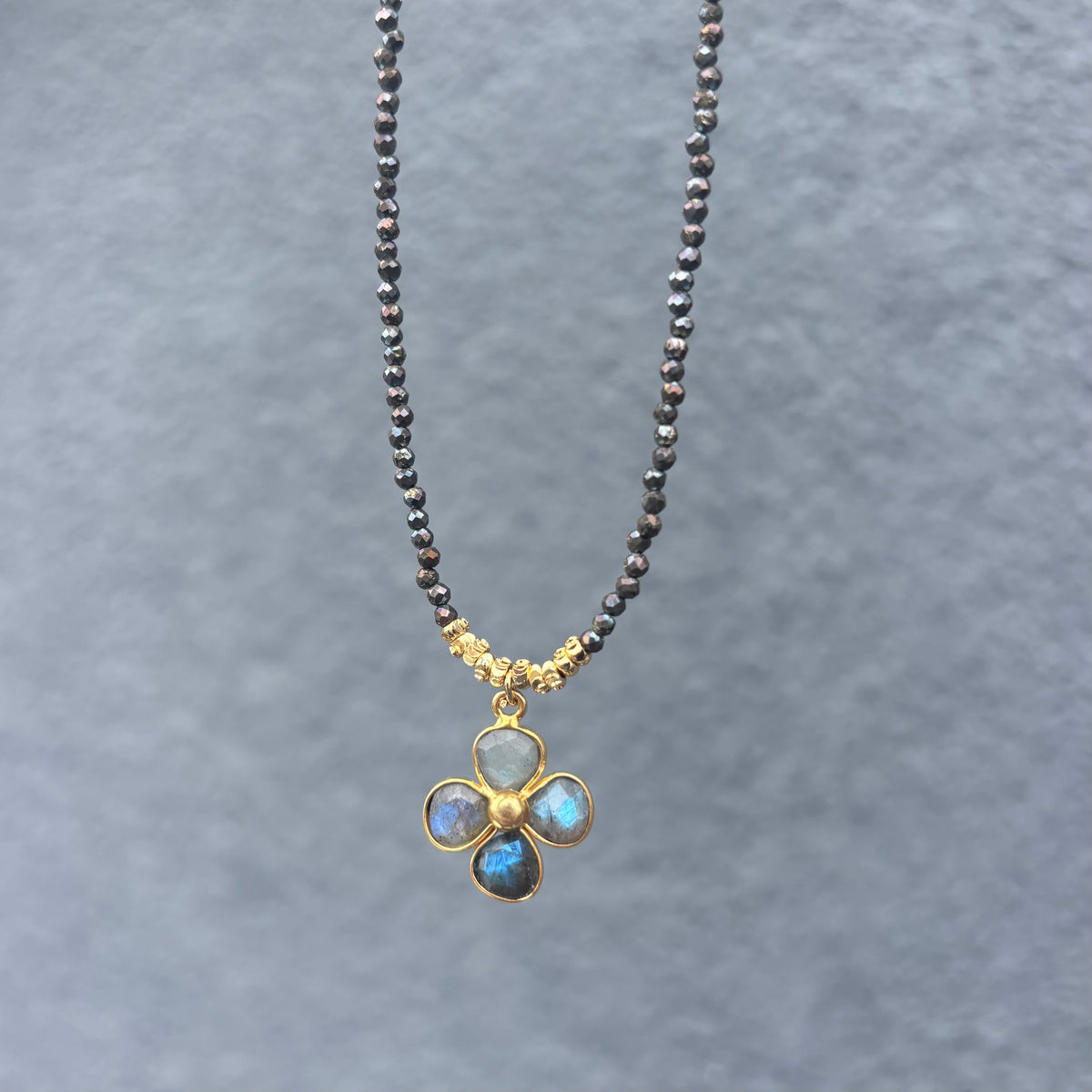 Lucky Pyrite & Labradorite