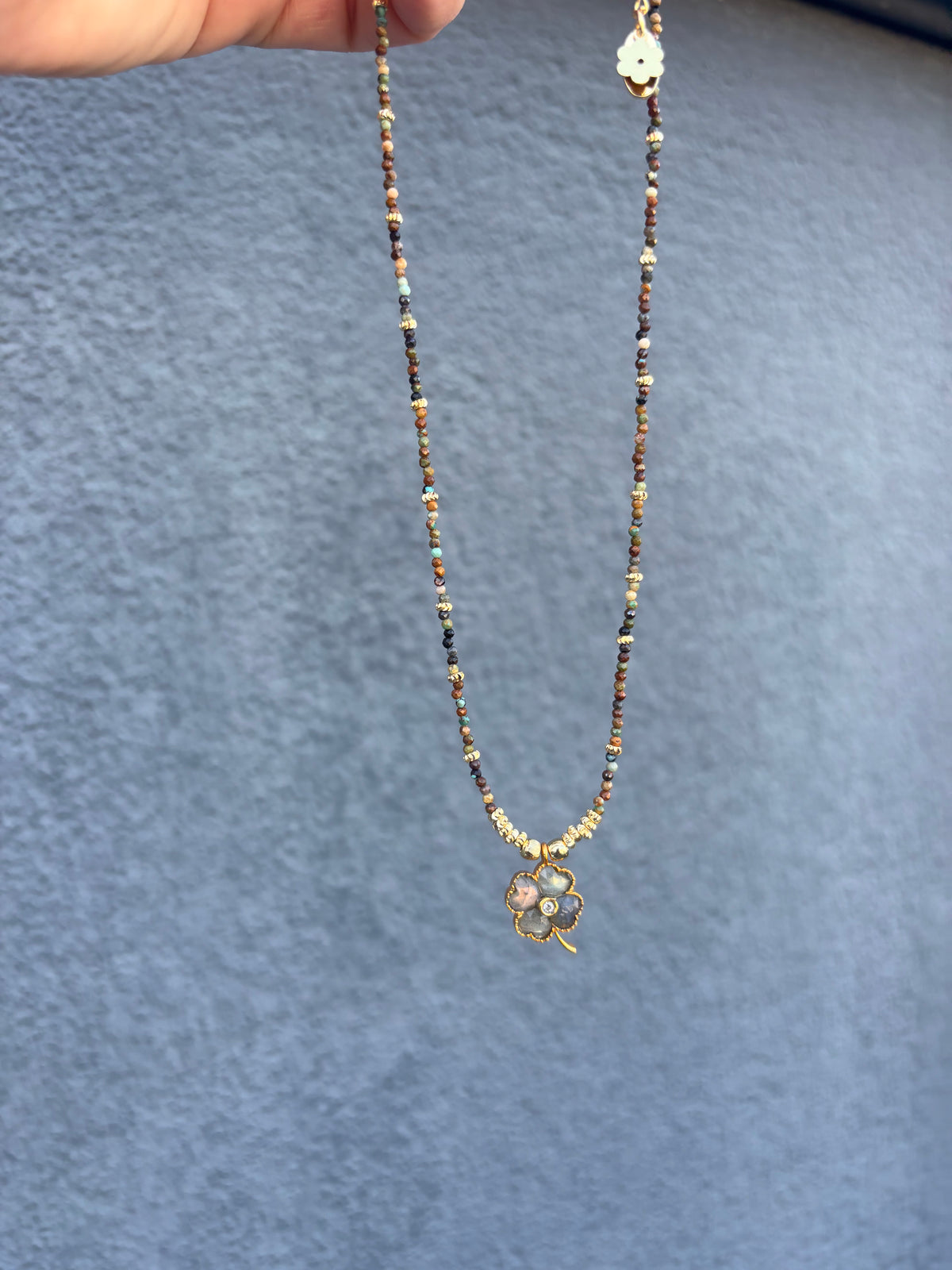 Lucky Jaspe Africain & Labradorite