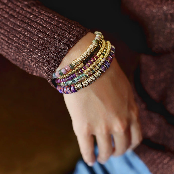 Nairobi Fin Tourmaline Multicolore