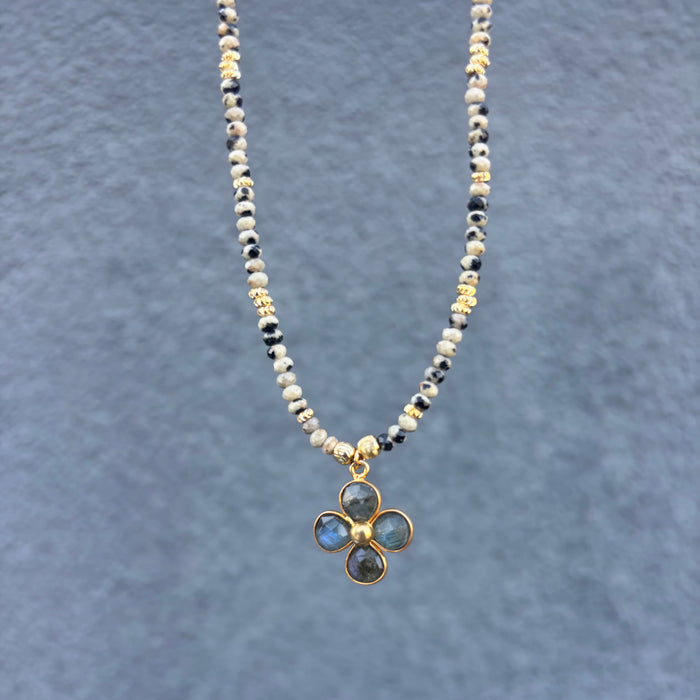 Lucky Jaspe Dalmatien & Labradorite