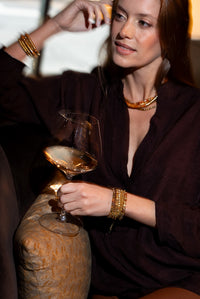 Nairobi Médium Agate / Cognac