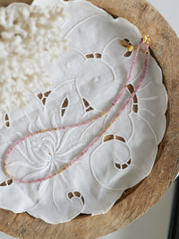NEW ! Nairobi Long Tourmaline Rose - Malabar