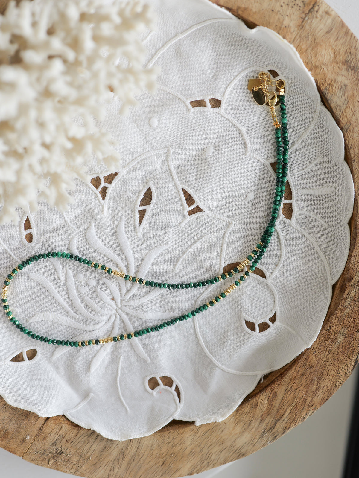 NEW ! Nairobi Long Malachite - Courgette