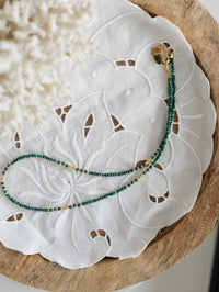 NEW ! Nairobi Long Malachite - Courgette