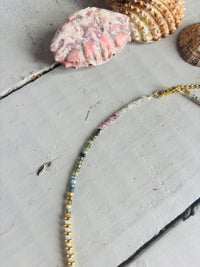 Nairobi Fin Tourmaline Indienne - Multicolore