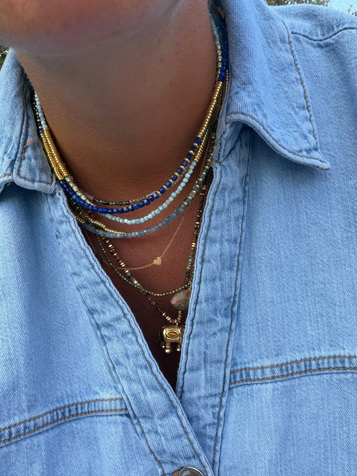 NEW ! Nairobi Fin Larimar - Ciel