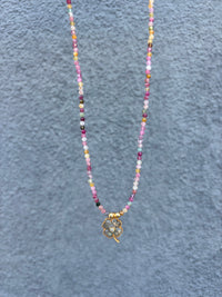 Lucky Tourmaline & Labradorite