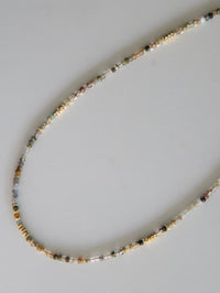 NEW ! Nairobi Long Quartz Rutile - Vert de Gris