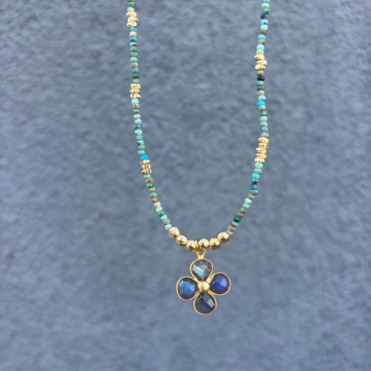 Lucky Turquoise & Labradorite