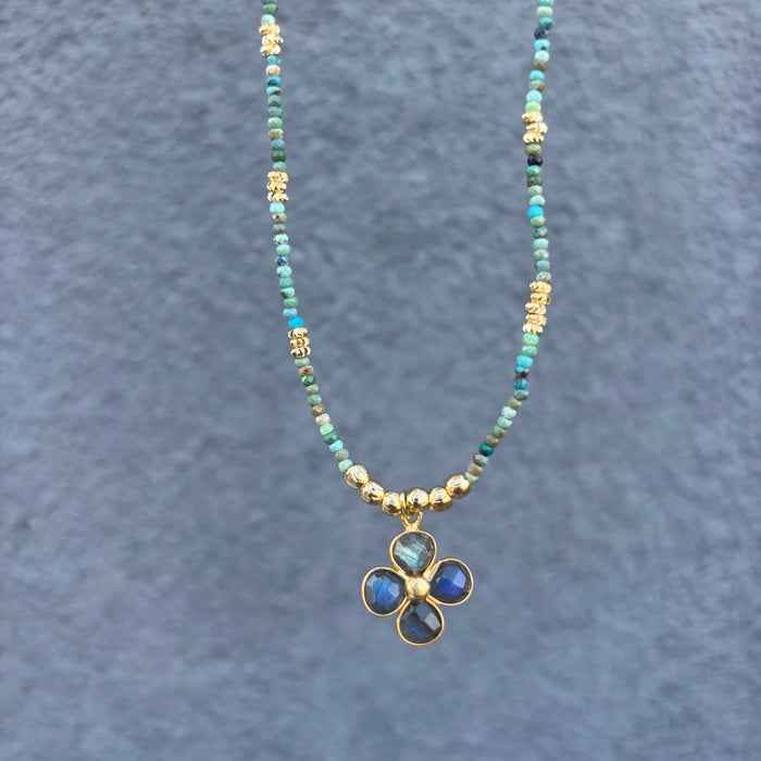 Lucky Turquoise & Labradorite
