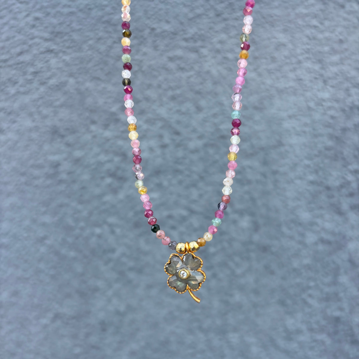 Lucky Tourmaline & Labradorite