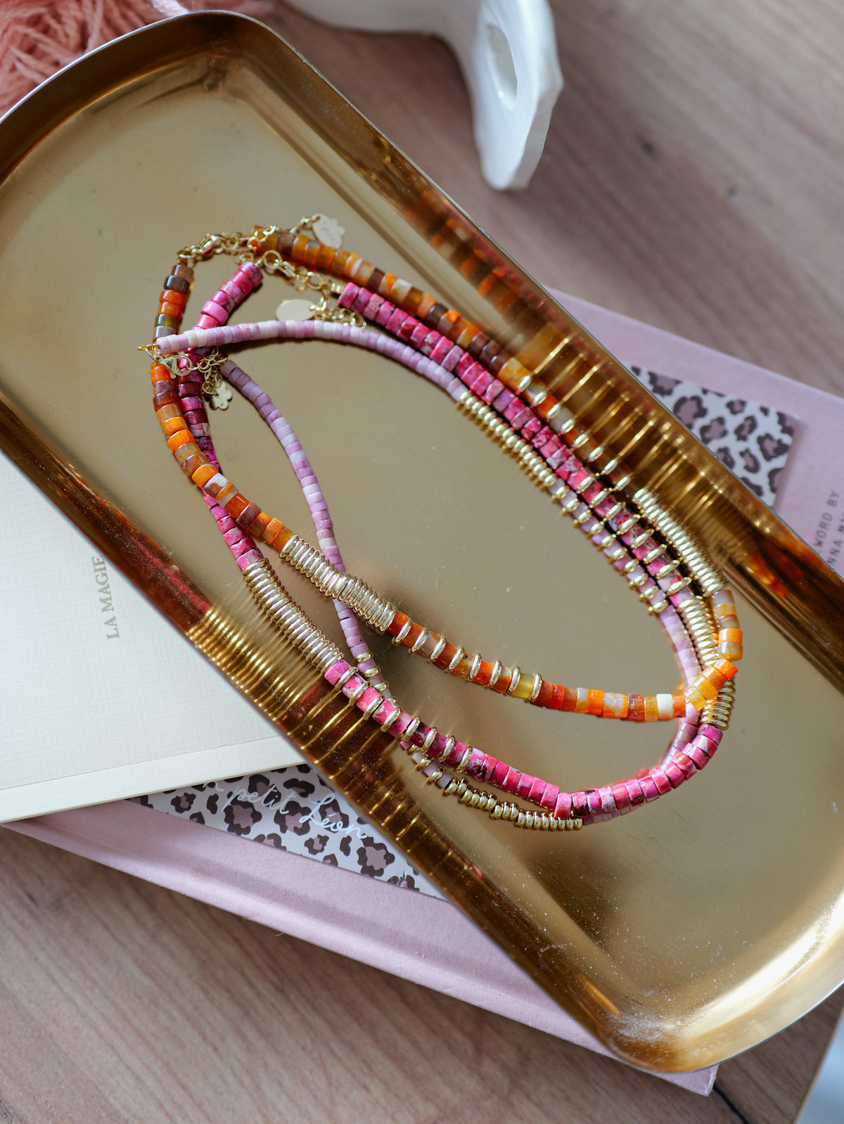 Nairobi Médium Agate / Cognac