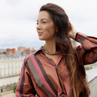 Nairobi Medium Serpentine Kaki