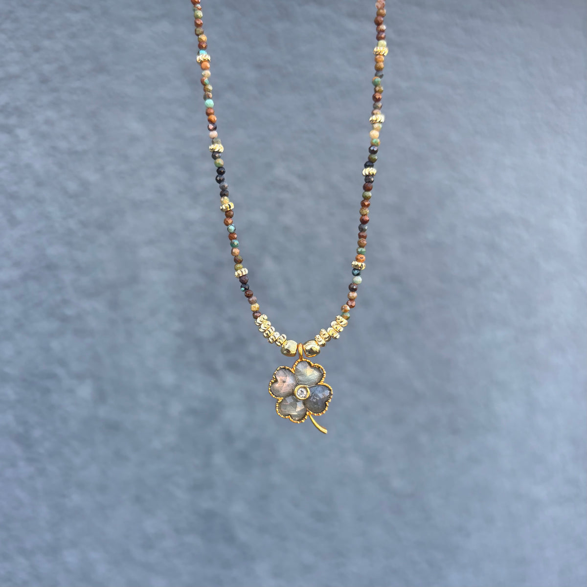 Lucky Jaspe Africain & Labradorite