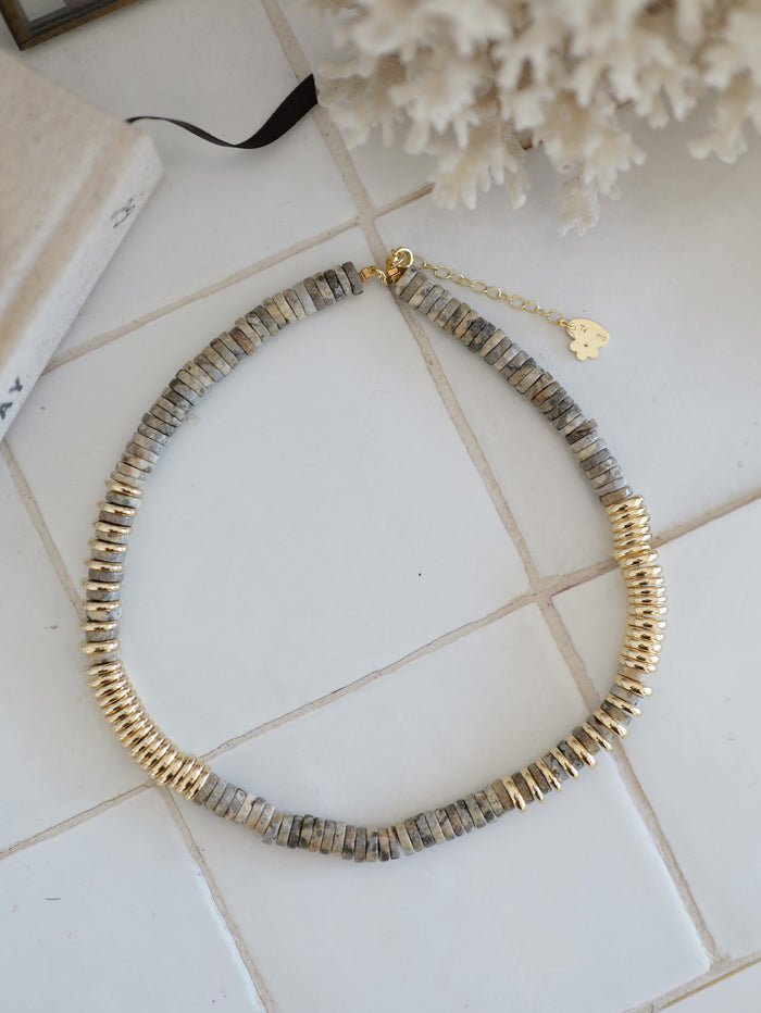 Nairobi Big Pyrite / Gris Beige