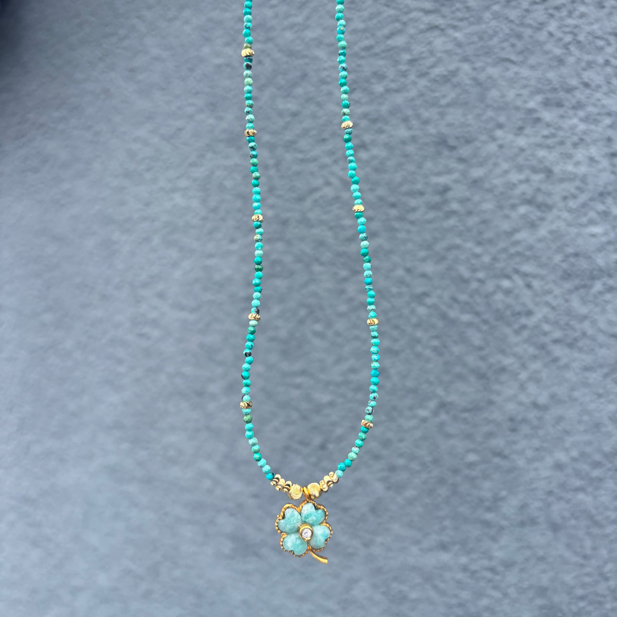 Lucky Turquoise du Pérou & Amazonite