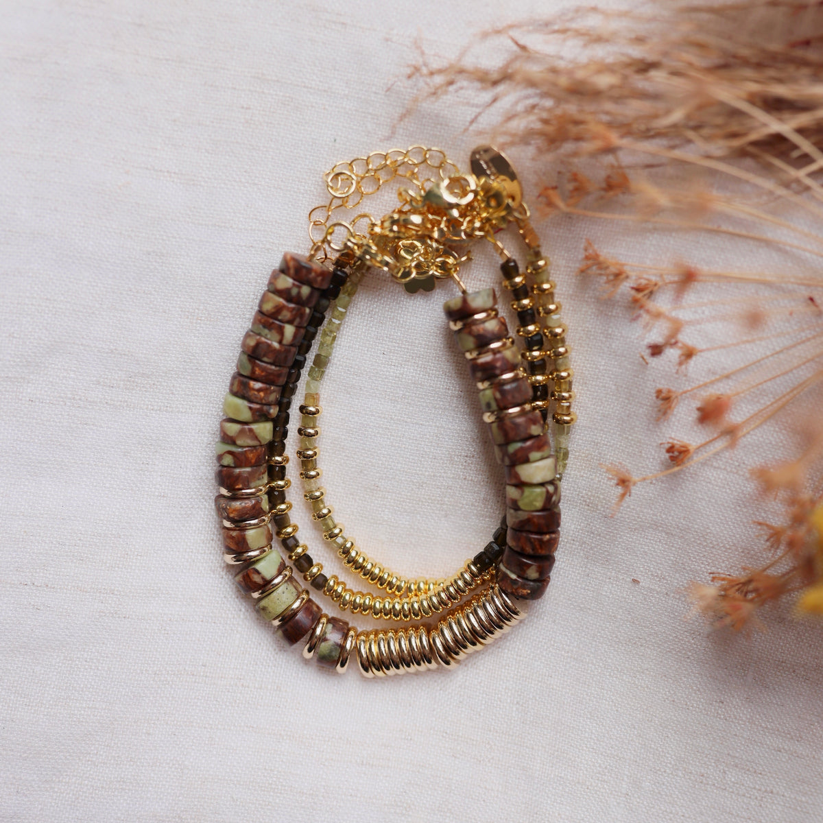 Nairobi Medium Serpentine Kaki