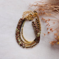 Nairobi Medium Serpentine Kaki