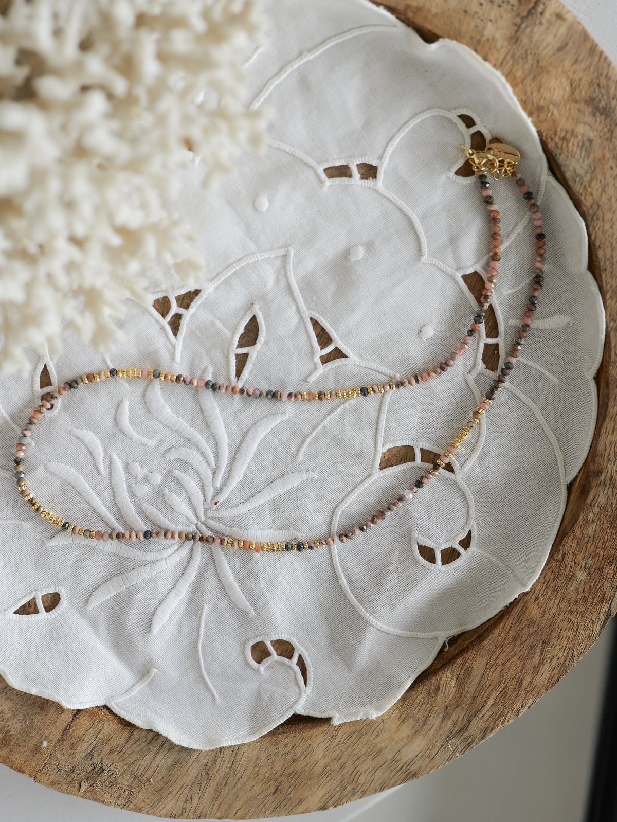 NEW ! Nairobi Long Rhodonite - Argile