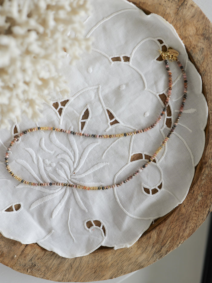 NEW ! Nairobi Long Rhodonite - Argile
