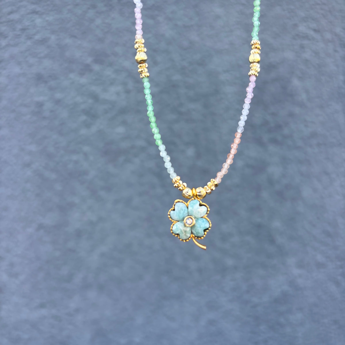 Lucky Multicolore Tutti Frutti & Amazonite