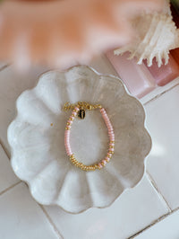 Nairobi Howlite Rose bonbon