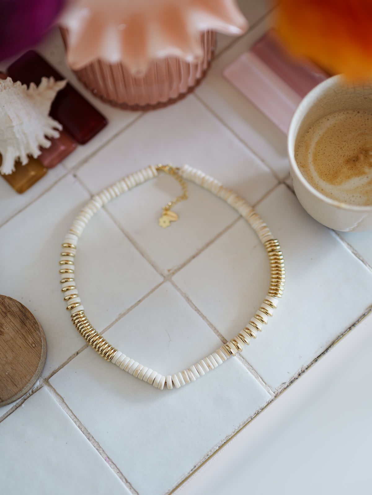 Nairobi Big Howlite écru