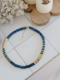 Nairobi Big Dolomite & Opale / Bleu marine