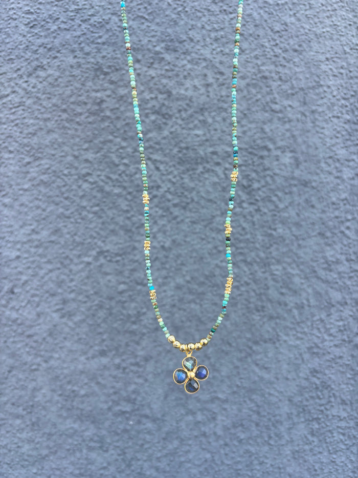 Lucky Turquoise & Labradorite