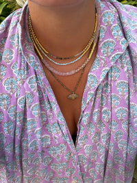 NEW ! Nairobi Fin Tourmaline Indienne - Multicolore