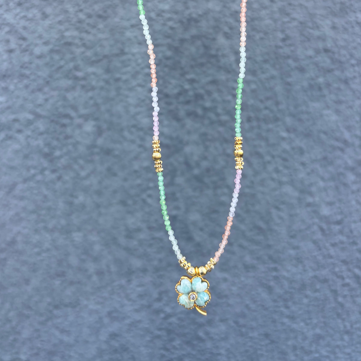 Lucky Multicolore Tutti Frutti & Amazonite