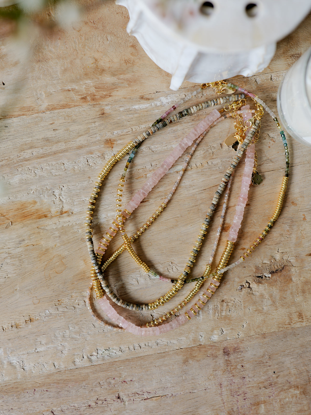 NEW ! Nairobi Medium Quartz Rose - Blush