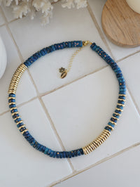 Nairobi Big Dolomite & Opale / Bleu marine