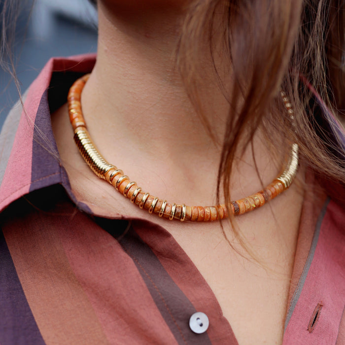 Nairobi Big Dolomite & Opale Orange