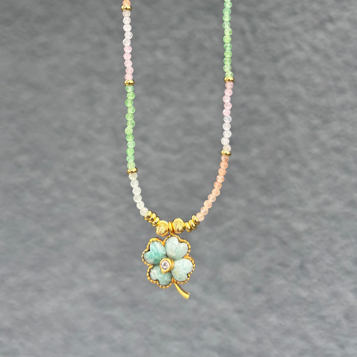 Lucky Multicolore Tutti Frutti & Amazonite 2