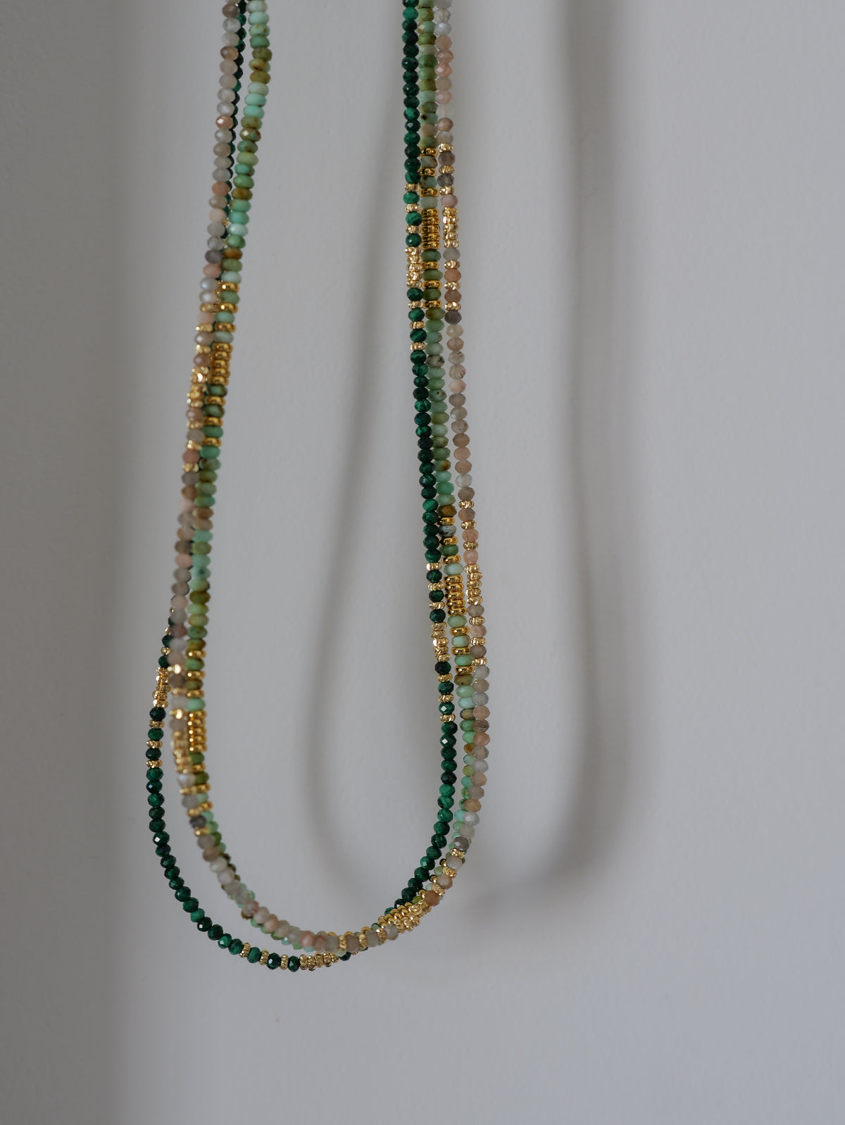 NEW ! Nairobi Long Malachite - Courgette